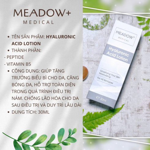 Hyaluronic Acid Lotion Meadow Medical