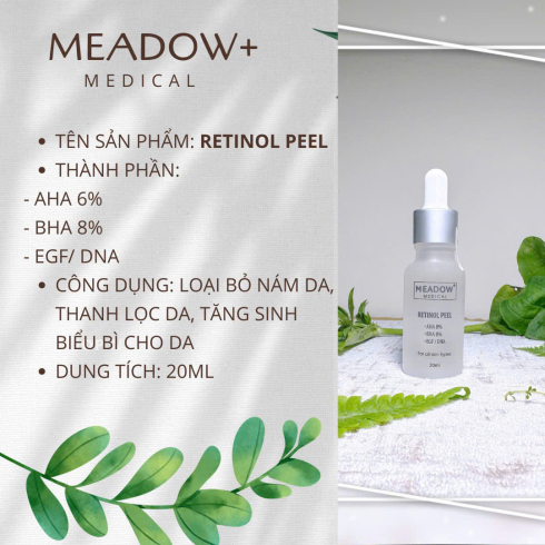 Retinol peel