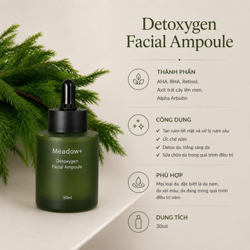 Meadow+ Detoxygen Facial Ampoule